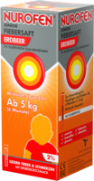 NUROFEN Junior Fiebersaft Erdbeer 2%