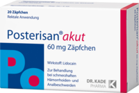 POSTERISAN Akut Zäpfchen