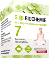 GIB Biochemie Nr.7 Magnesium phosphor.D 6 Tabl.